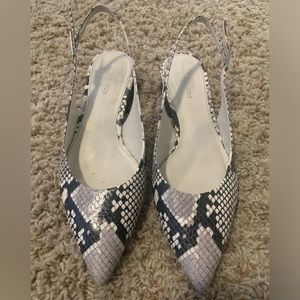 Vince Camuto sling back flats
